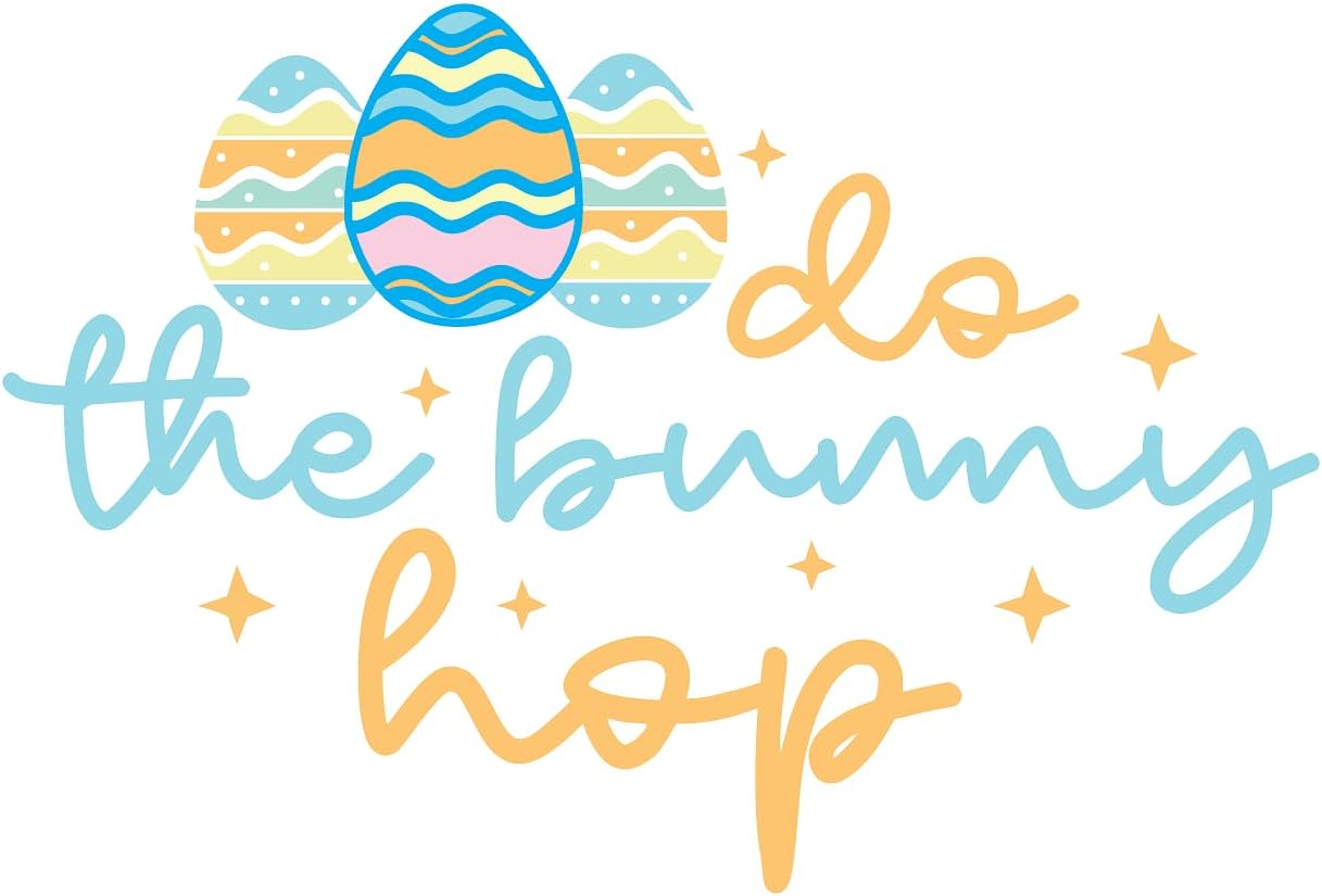 Inspirational Quote "Do The Bunny Hop" Motivational Sticker Vinyl Decal Motivation Stickers- 5" Vinyl Sticker Waterproof