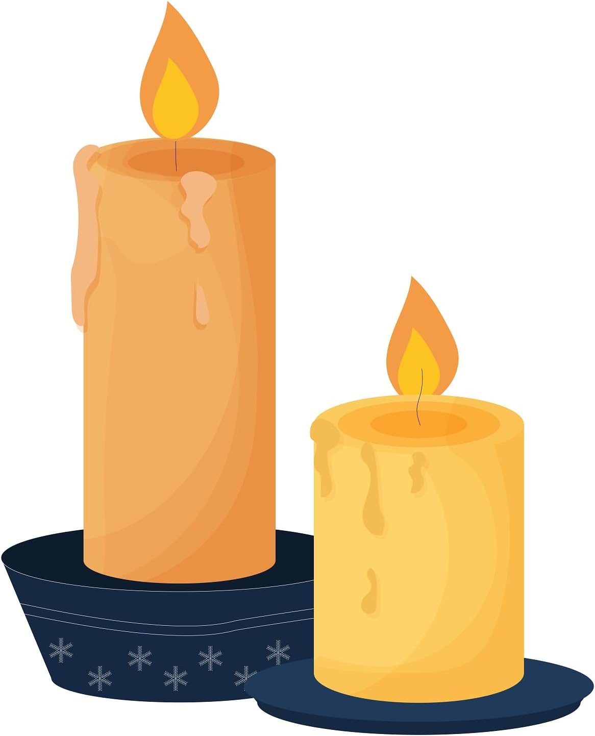 Inspirational Quote Christmas Candle Motivational Sticker Vinyl Decal Motivation Stickers- 5" Vinyl Sticker Waterproof
