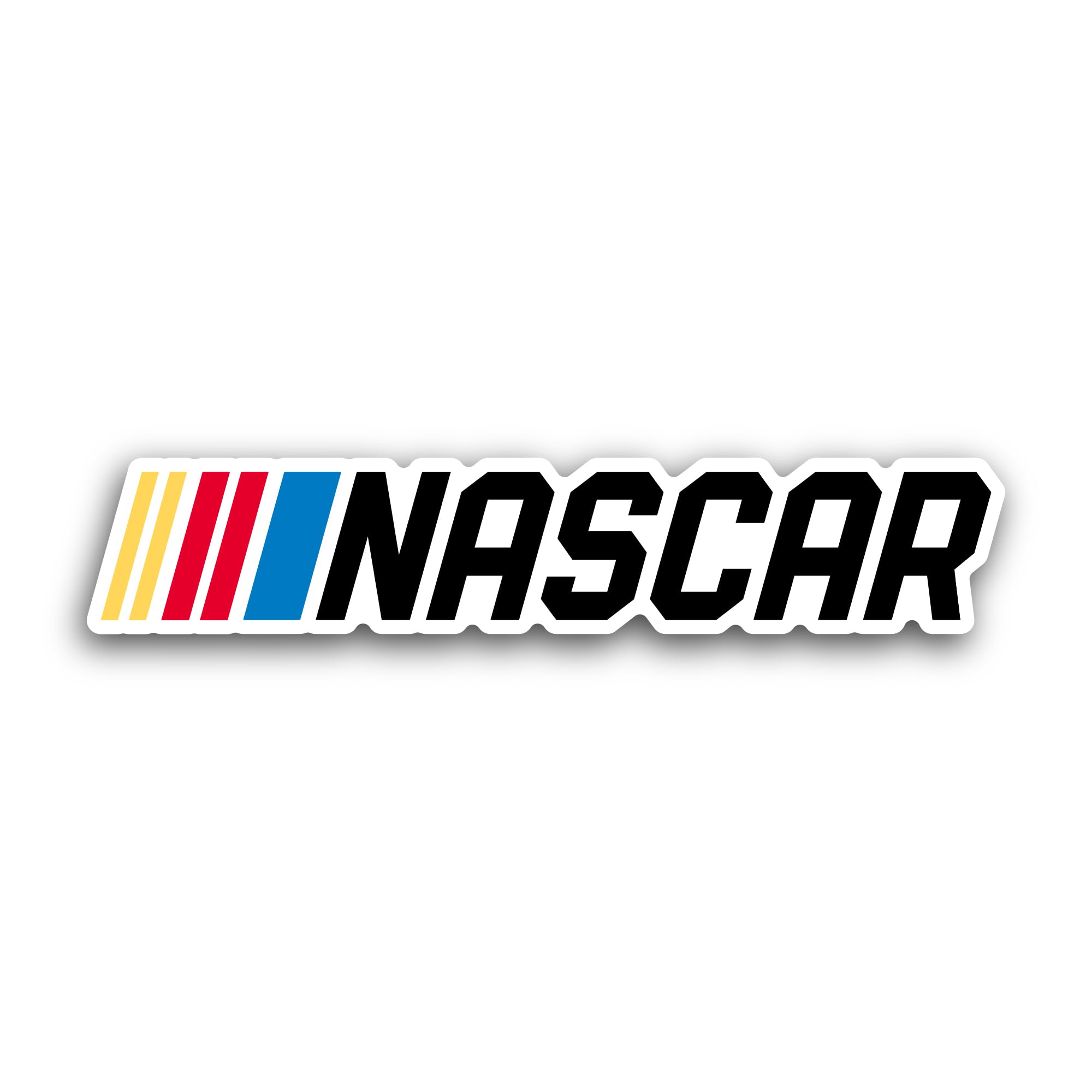 2 (Pieces) 3" and 5" Nasc@r Sticker, Waterproof Vinyl Decals for Many Purpose Like Cars, Trucks, Lap