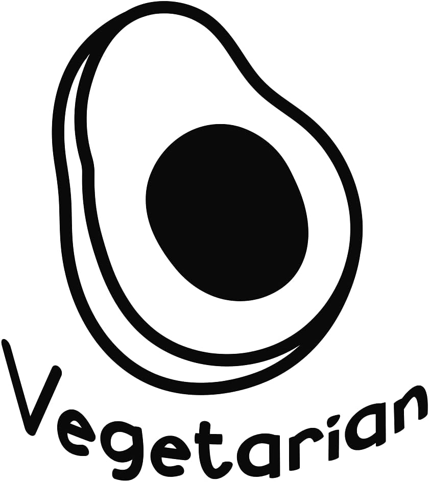 Inspirational Quote Vegetarian Motivational Sticker Vinyl Decal Motivation Stickers- 5" Vinyl Sticker Waterproof