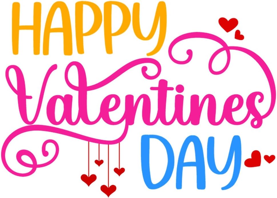 Inspirational Quote Happy Valentines Day Motivational Sticker Vinyl Decal Motivation Stickers- 5" Vinyl Sticker Waterproof
