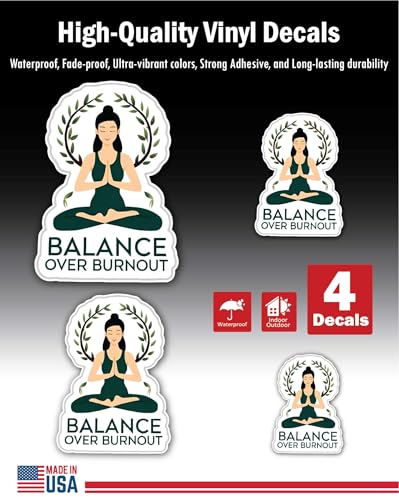 2 (Pieces) 3" and 5" Stickers n Decals Capable - Motivational Sticker Vinyl Decal Sticker, Waterproo