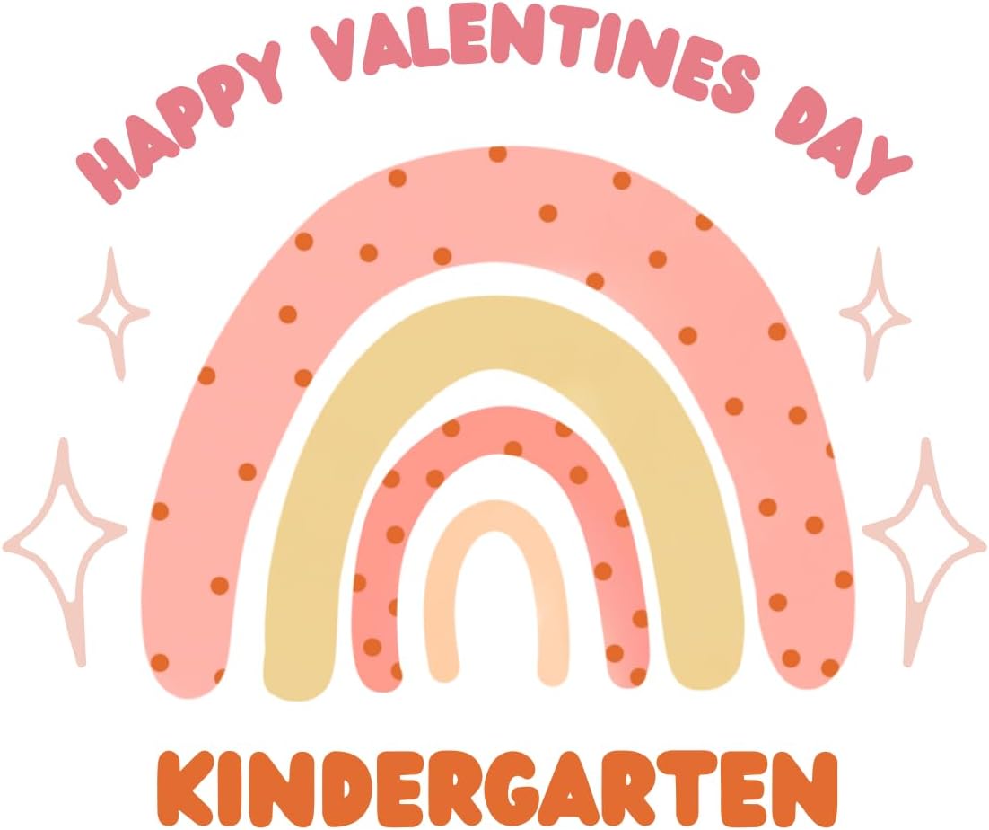 Inspirational Quote Happy Valentine Day Kindergarten Sticker Motivational Sticker Vinyl Decal Motivation Stickers- 5" Vinyl Sticker Waterproof