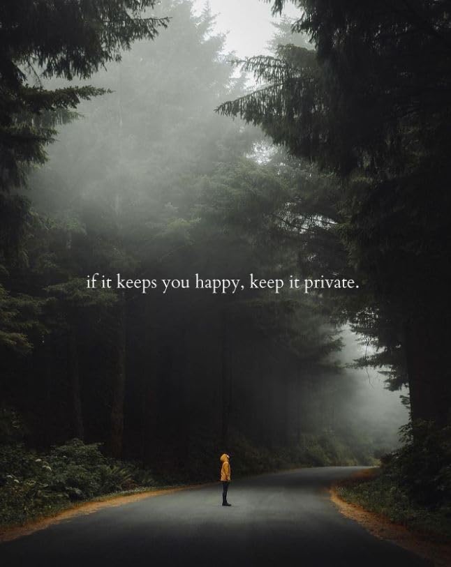 If it Keeps You Happy, Keep it Private Message Sticker - 5" Vinyl Sticker Waterproof