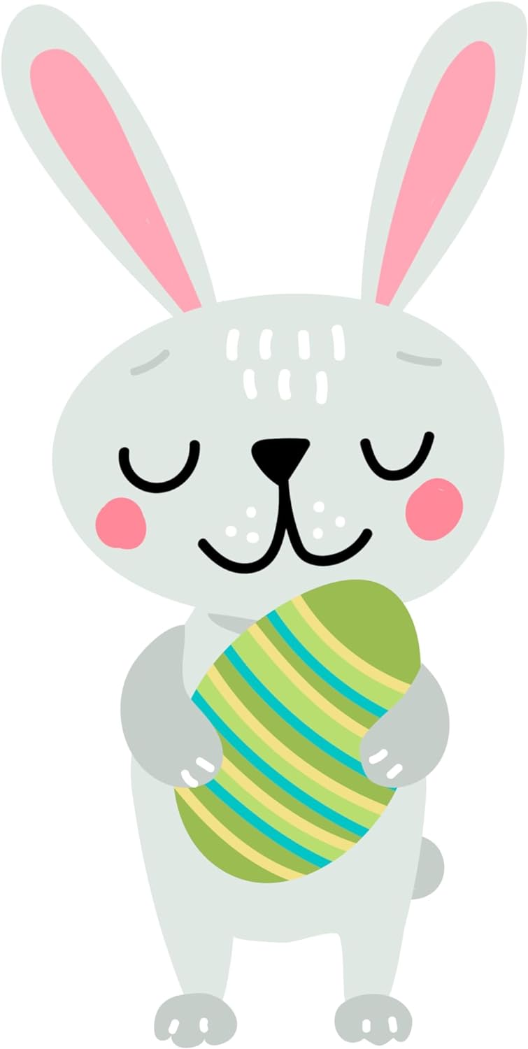 Inspirational Quote "Bunny Catched Egg" Motivational Sticker Vinyl Decal Motivation Stickers- 5" Vinyl Sticker Waterproof