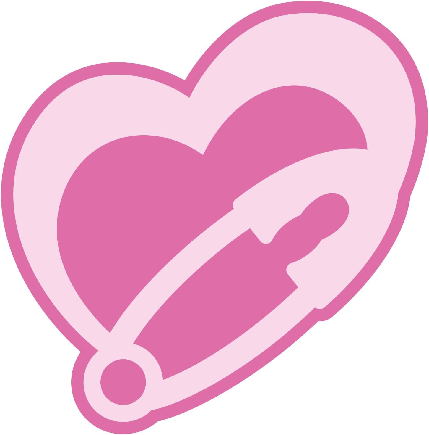 Inspirational Quote Safety Pin- Motivational Sticker Vinyl Decal Motivation Stickers- 5" Vinyl Sticker Waterproof