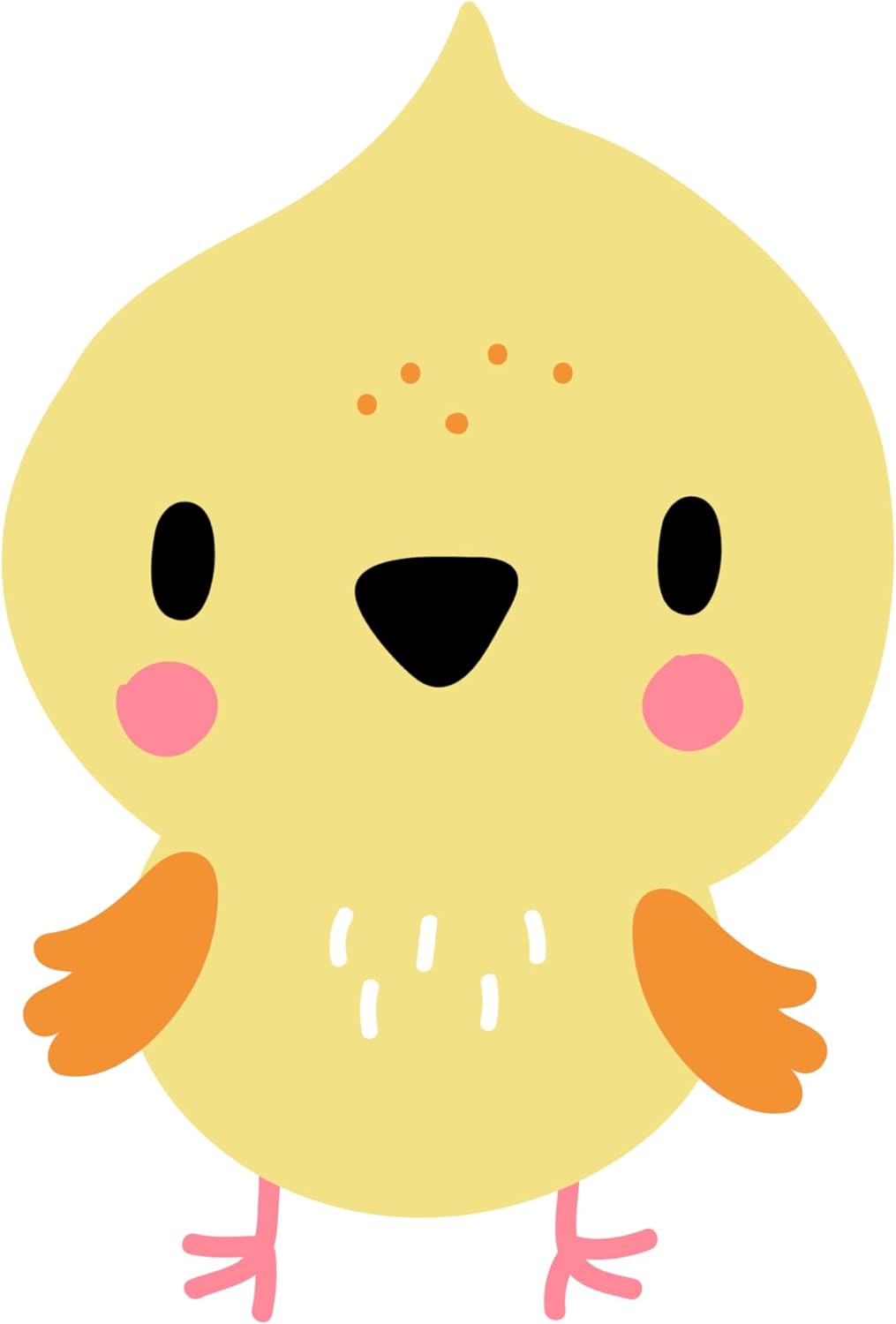 Inspirational Quote "Baby Chick" Motivational Sticker Vinyl Decal Motivation Stickers- 5" Vinyl Sticker Waterproof