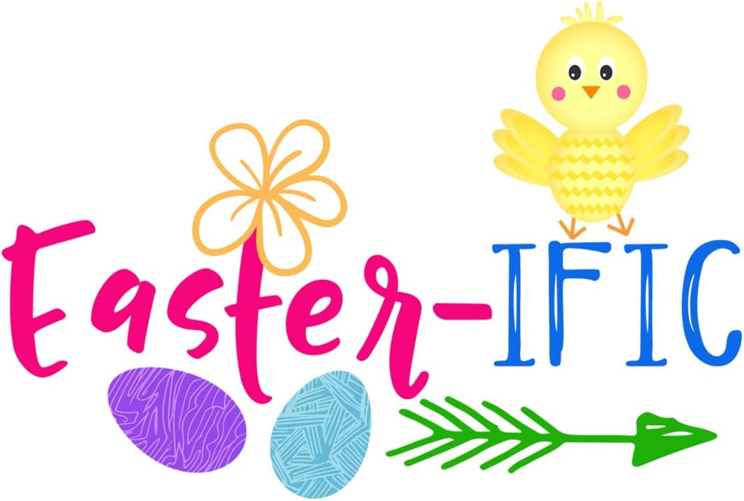 Inspirational Quote "Easter Ific" Motivational Sticker Vinyl Decal Motivation Stickers- 5" Vinyl Sticker Waterproof
