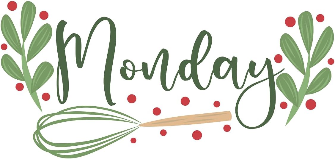 Inspirational Quote Monday Leaf in Pretty Style Motivational Sticker Vinyl Decal Motivation Stickers- 5" Vinyl Sticker Waterproof