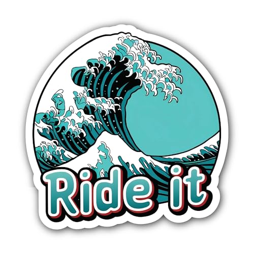 2 (Pieces) 3" and 5" Pirate Treasure Map Sticker, Waterproof Vinyl Decals for Many Purpose Like Cars