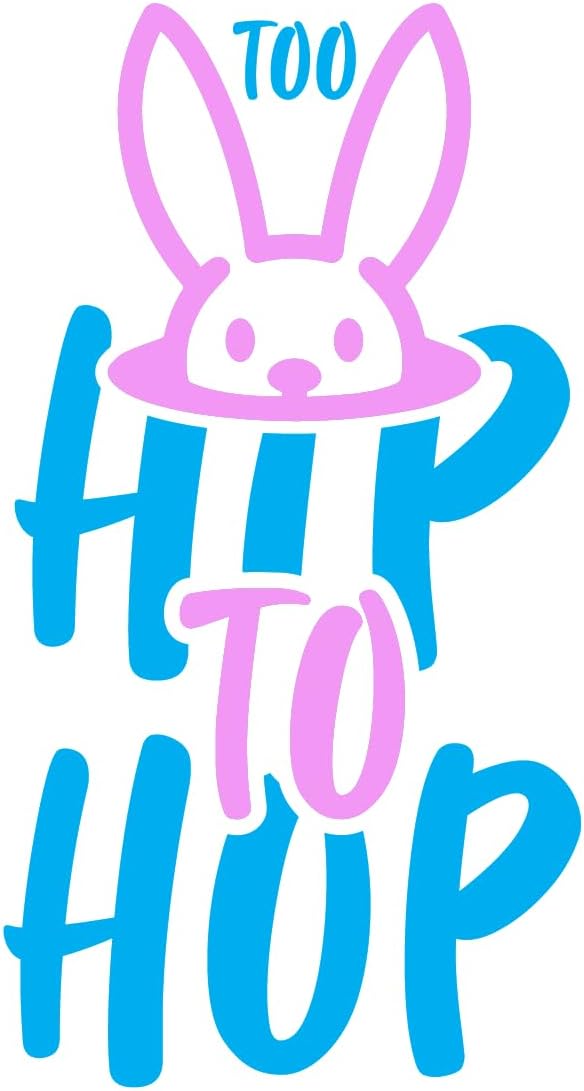 Inspirational Quote "to Hip to Hop" Motivational Sticker Vinyl Decal Motivation Stickers- 5" Vinyl Sticker Waterproof