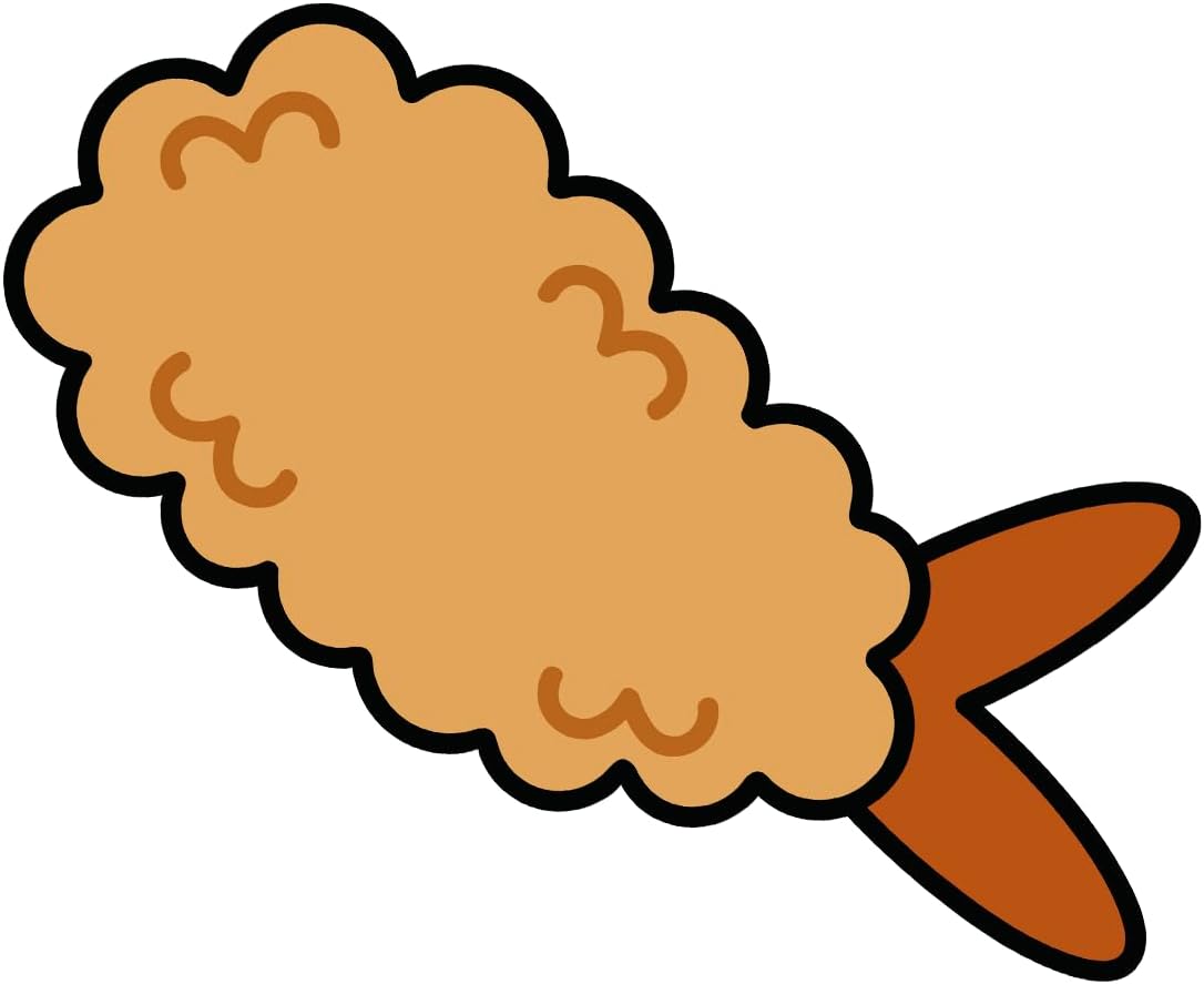 Inspirational Quote Fried Shrimp Sticker Motivational Sticker Vinyl Decal Motivation Stickers- 5" Vinyl Sticker Waterproof