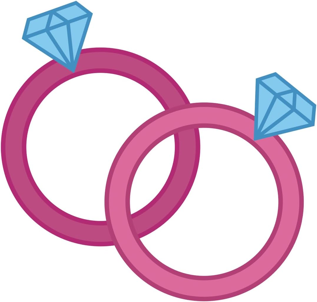 Inspirational Quote Diamond Rings Sticker Motivational Sticker Vinyl Decal Motivation Stickers- 5" Vinyl Sticker Waterproof