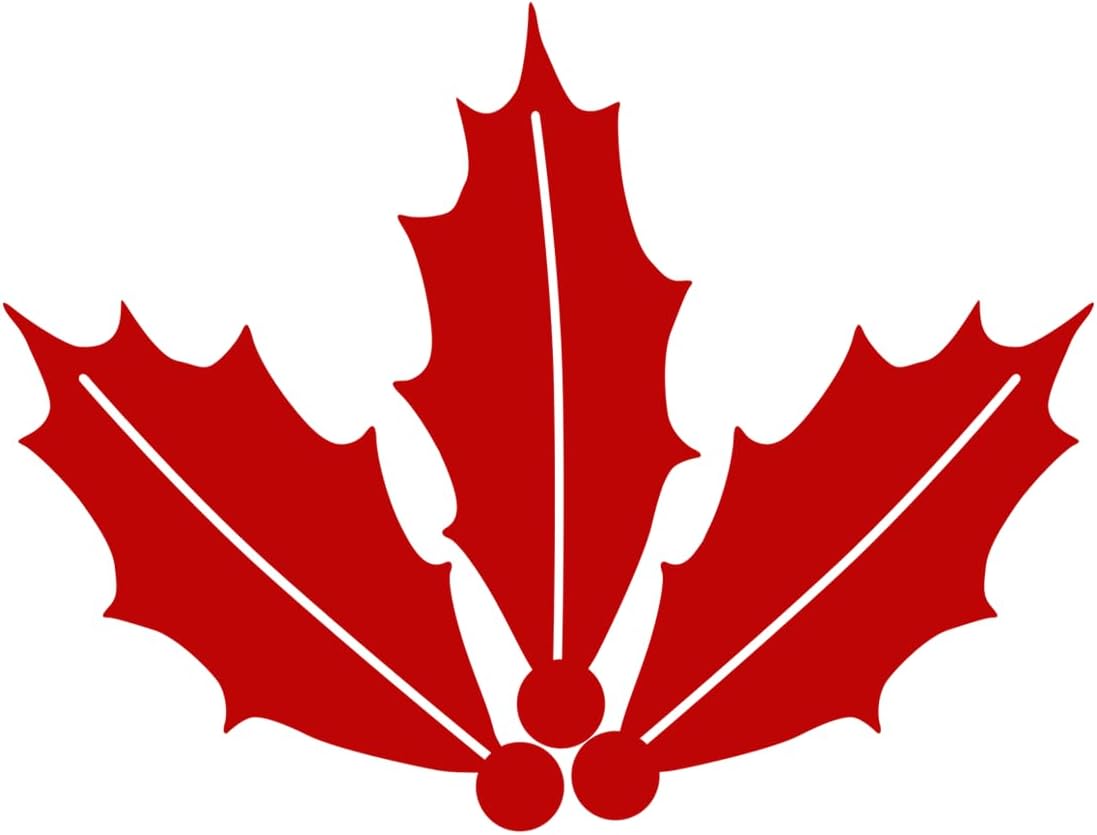 Inspirational Quote Maple Leaf Motivational Sticker Vinyl Decal Motivation Stickers- 5" Vinyl Sticker Waterproof