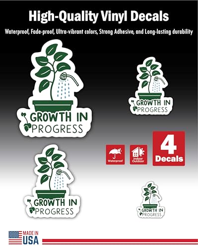 2 (Pieces) 3" and 5" Stickers n Decals Unique - Motivational Sticker Vinyl Decal Sticker, Waterproof