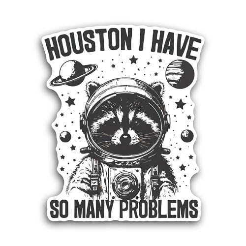 2 (Pieces) 3" and 5" Houston Sticker, Waterproof Vinyl Decals for Many Purpose Like Cars, Trucks, La