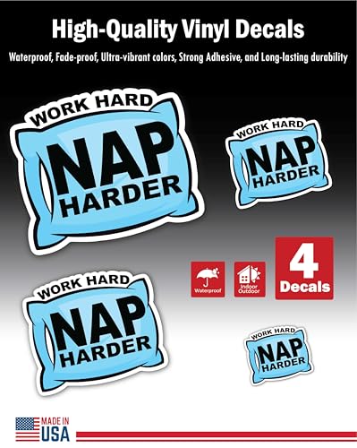 2 (Pieces) 3" and 5" Stickers n Decals Nope Not Today - Motivational Sticker Vinyl Decal Motivation