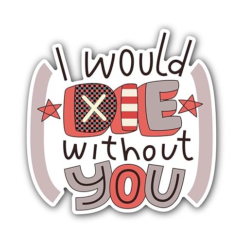 4-Piece 4 Sizes I Dunno Vinyl Decal Set – Waterproof Indoor/Outdoor UV/Fade Resistant Stickers (4",
