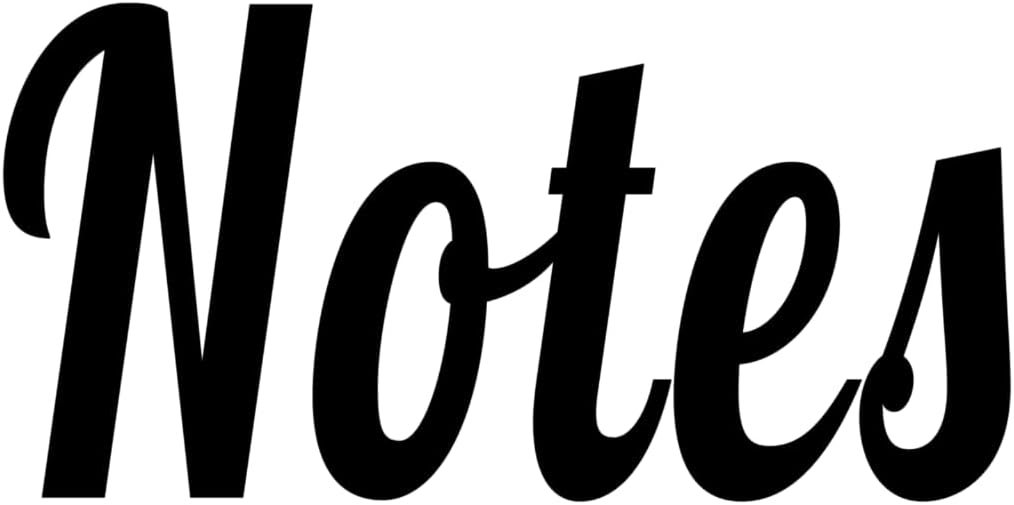 Inspirational Quote Notes Motivational Sticker Vinyl Decal Motivation Stickers- 5" Vinyl Sticker Waterproof