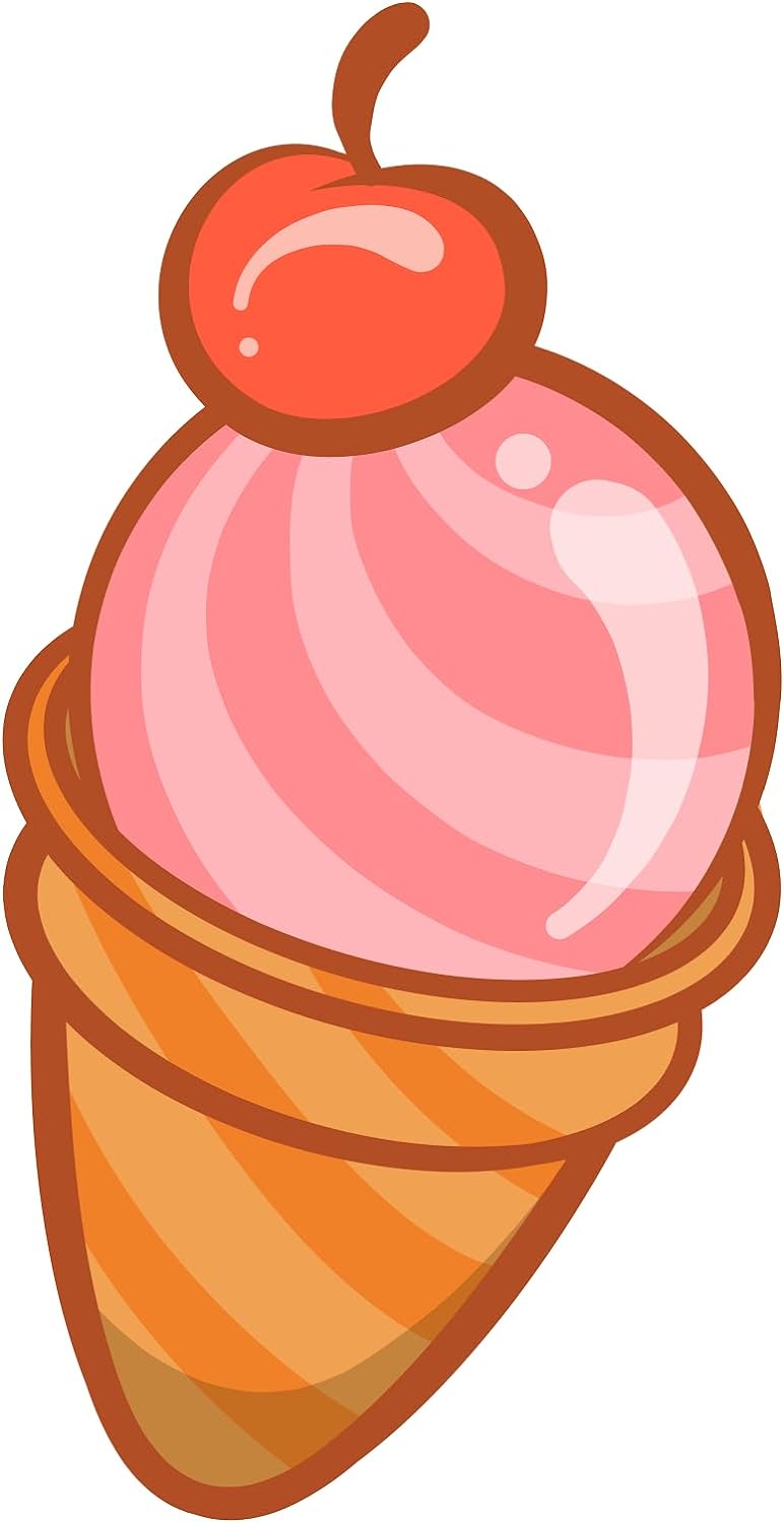 Inspirational Quote Delicious ice Cream Motivational Sticker Vinyl Decal Motivation Stickers- 5" Vinyl Sticker Waterproof