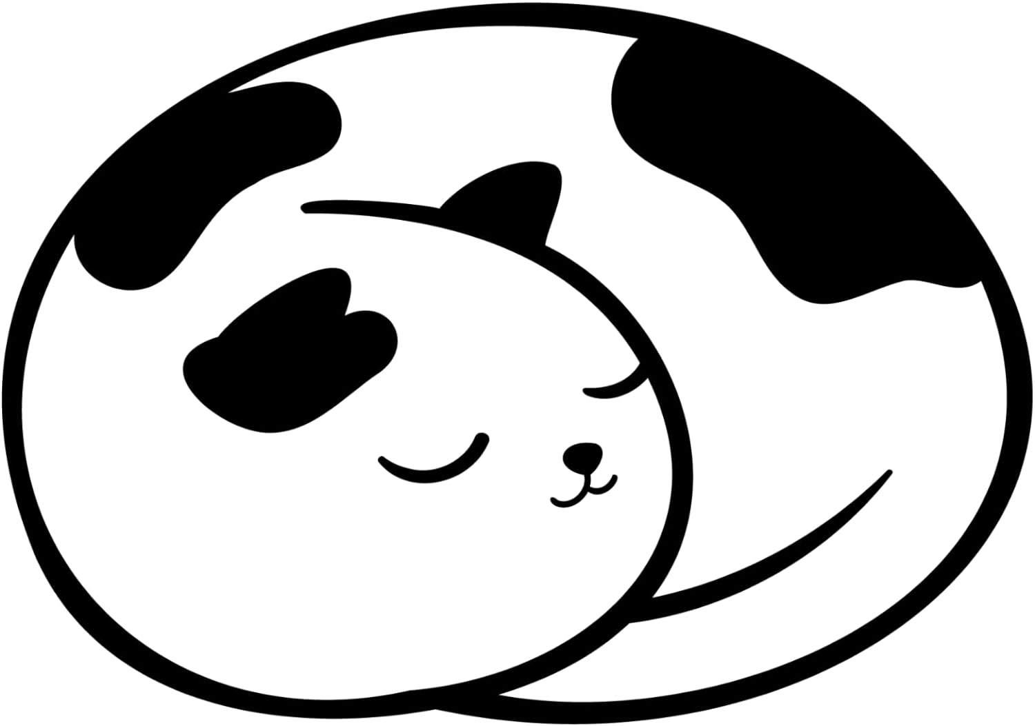 Inspirational Quote "Sleeping Cat Sketch" Motivational Sticker Vinyl Decal Motivation Stickers- 5" Vinyl Sticker Waterproof