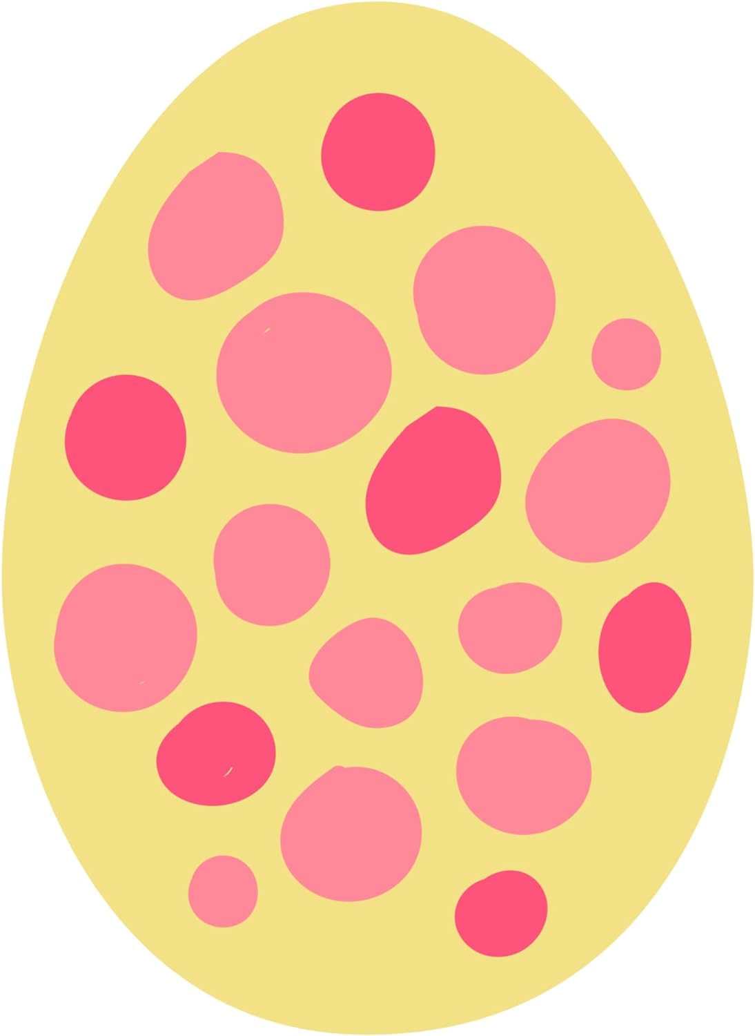 Inspirational Quote "Easter Egg Circle Design" Motivational Sticker Vinyl Decal Motivation Stickers- 5" Vinyl Sticker Waterproof