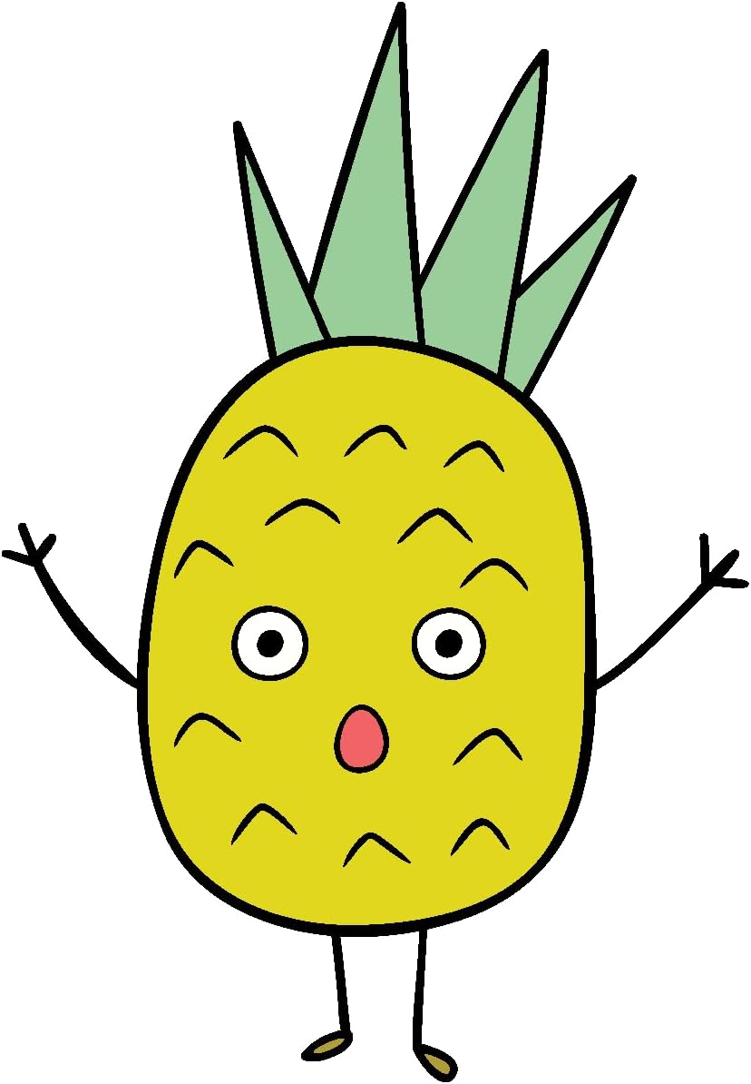 Inspirational Quote Shocking Pear Sticker Motivational Sticker Vinyl Decal Motivation Stickers- 5" Vinyl Sticker Waterproof