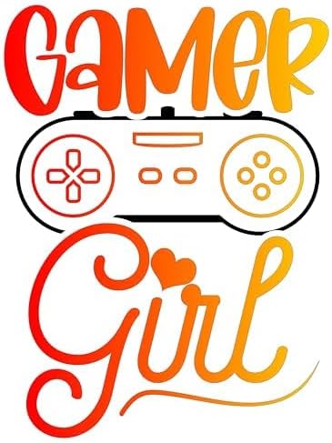 Inspirational Quote Gamer Girl Motivational Sticker Vinyl Decal Motivation Stickers- 5" Vinyl Sticker Waterproof