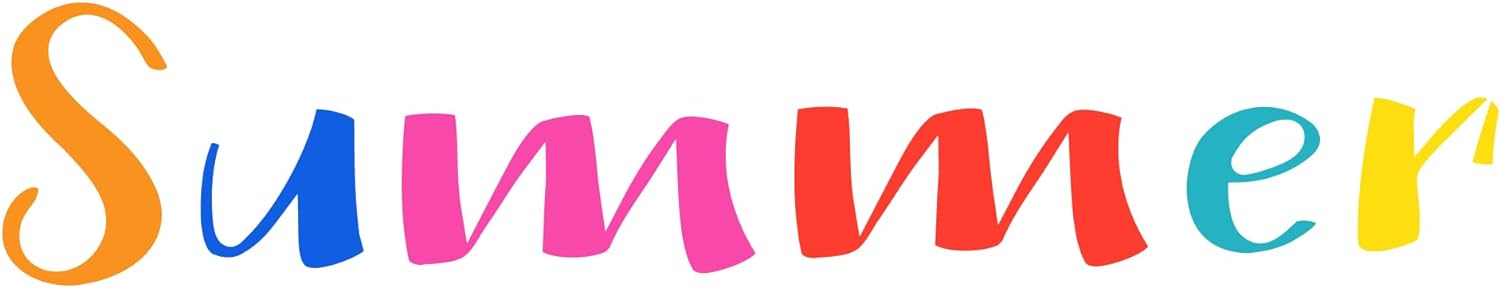 Inspirational Quote "Summer" Motivational Sticker Vinyl Decal Motivation Stickers- 5" Vinyl Sticker Waterproof