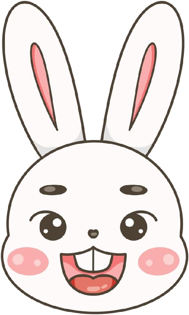 Inspirational Quote "Bunny Sticker" Motivational Sticker Vinyl Decal Motivation Stickers- 5" Vinyl Sticker Waterproof