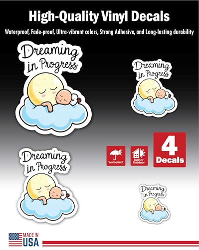2 (Pieces) 3" and 5" Stickers n Decals Shine - Motivational Sticker Vinyl Decal Sticker, Waterproof