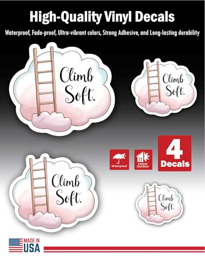 2 (Pieces) 3" and 5" Stickers n Decals I Am Bold Brave Beautiful - Motivational Sticker Vinyl Decal