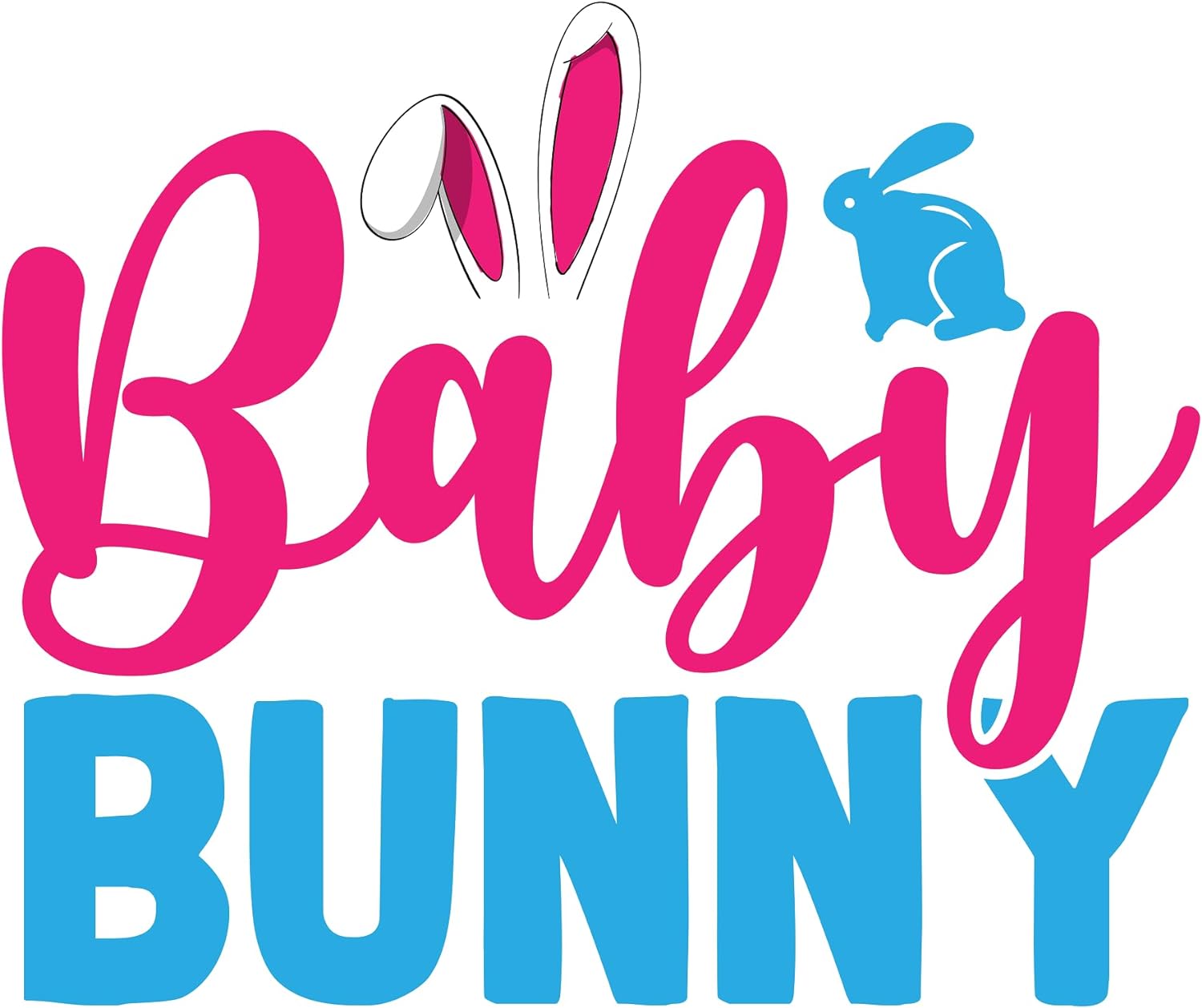 Inspirational Quote "Baby Bunny" Motivational Sticker Vinyl Decal Motivation Stickers- 5" Vinyl Sticker Waterproof