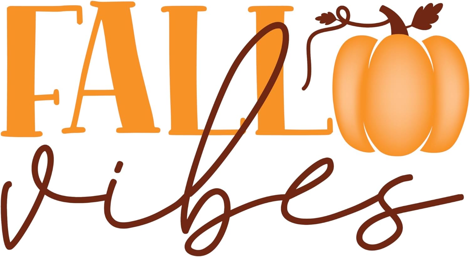 Inspirational Quote Fall Vibes Great Gift Motivational Sticker Vinyl Decal Motivation Stickers- 5" Vinyl Sticker Waterproof