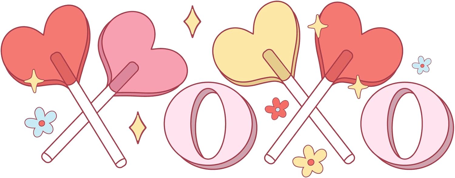 Inspirational Quote XOXO Motivational Sticker Vinyl Decal Motivation Stickers- 5" Vinyl Sticker Waterproof