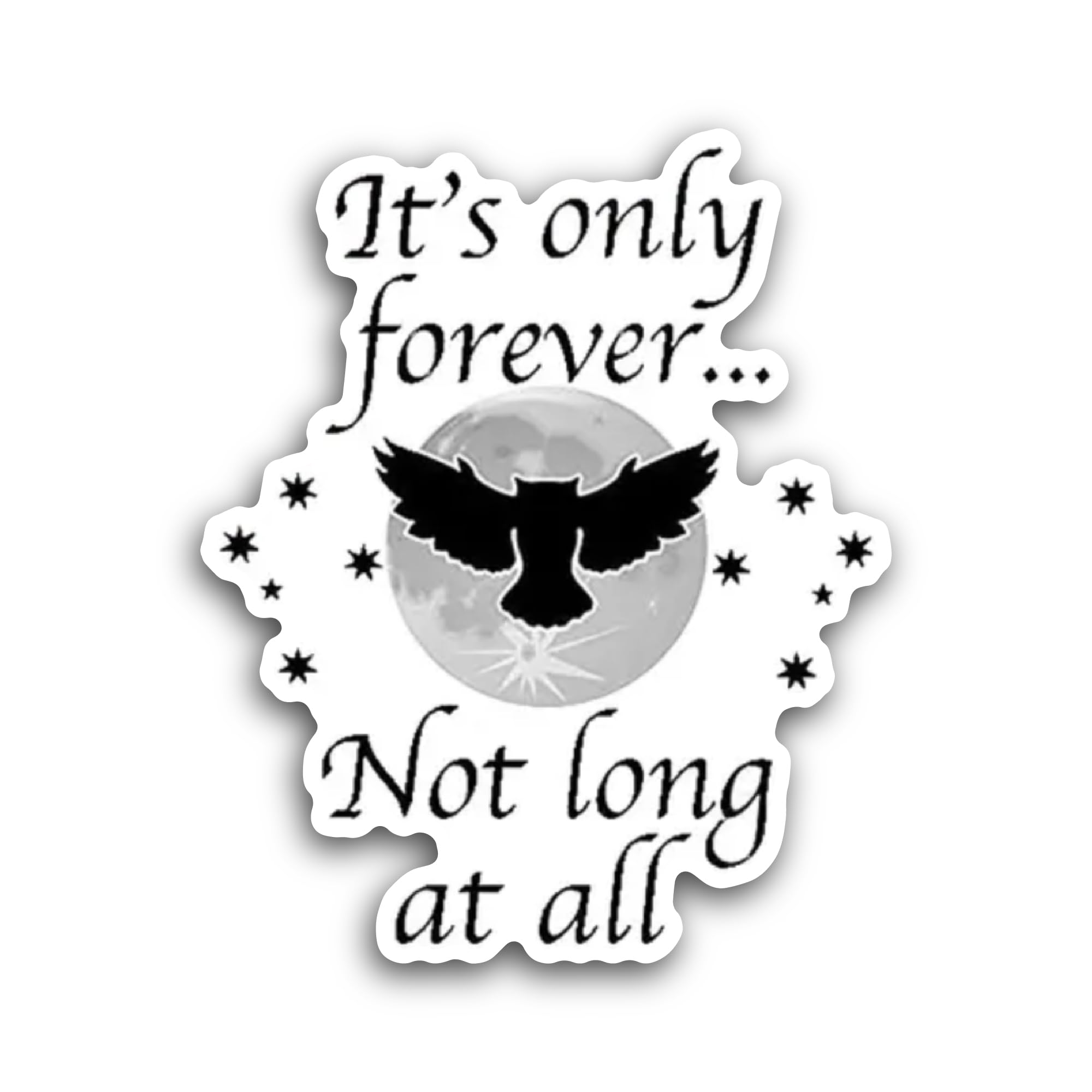 2 (Pieces) 3" and 5" Titel Tree Farm Babe Sticker, Waterproof Vinyl Decals for Many Purpose Like Car