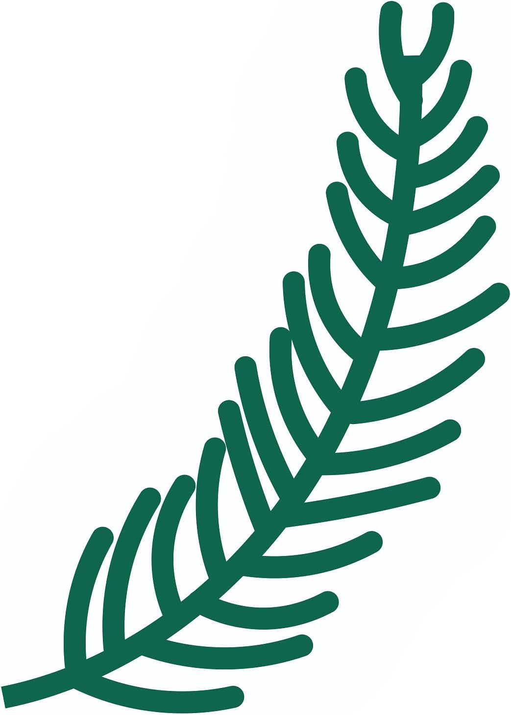 Inspirational Quote Green Leaf - Motivational Sticker Vinyl Decal Motivation Stickers- 5" Vinyl Sticker Waterproof