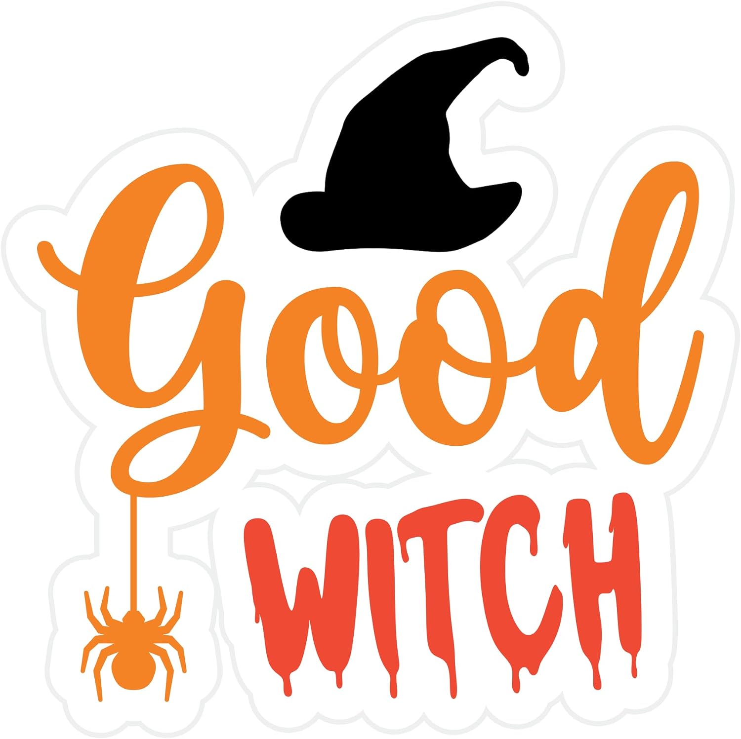 Inspirational Quote Good Witch Motivational Sticker Vinyl Decal Motivation Stickers- 5" Vinyl Sticker Waterproof