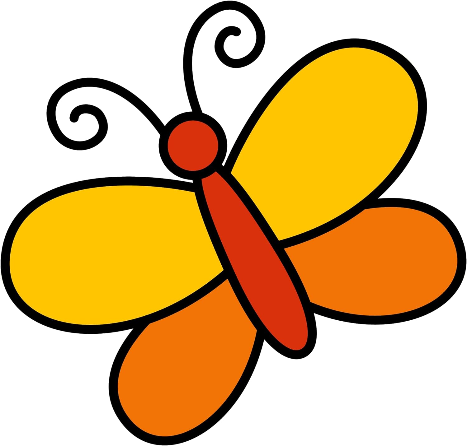 Inspirational Quote "Cute Butterfly" Motivational Sticker Vinyl Decal Motivation Stickers- 5" Vinyl Sticker Waterproof