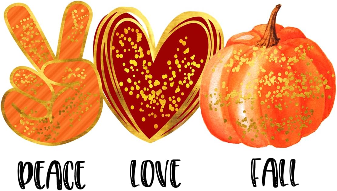 Inspirational Quote Place Love Fall Motivational Sticker Vinyl Decal Motivation Stickers- 5" Vinyl Sticker Waterproof