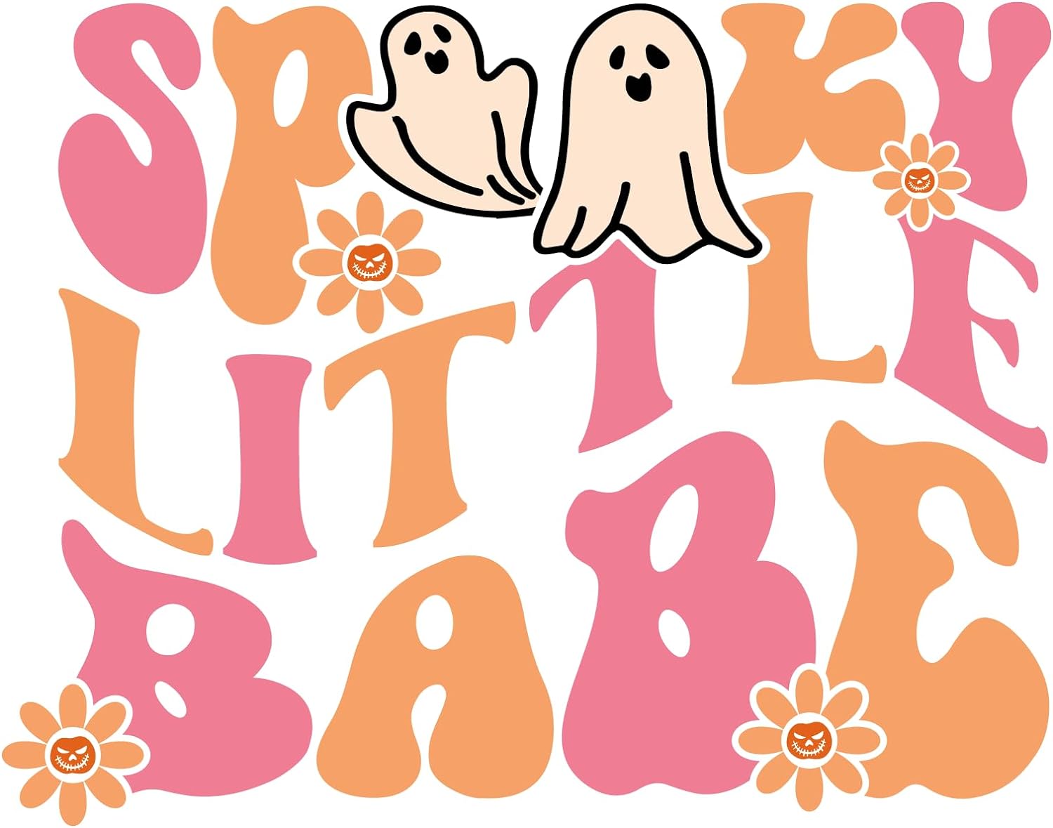 Inspirational Quote Spooky Little Babe Motivational Sticker Vinyl Decal Motivation Stickers- 5" Vinyl Sticker Waterproof
