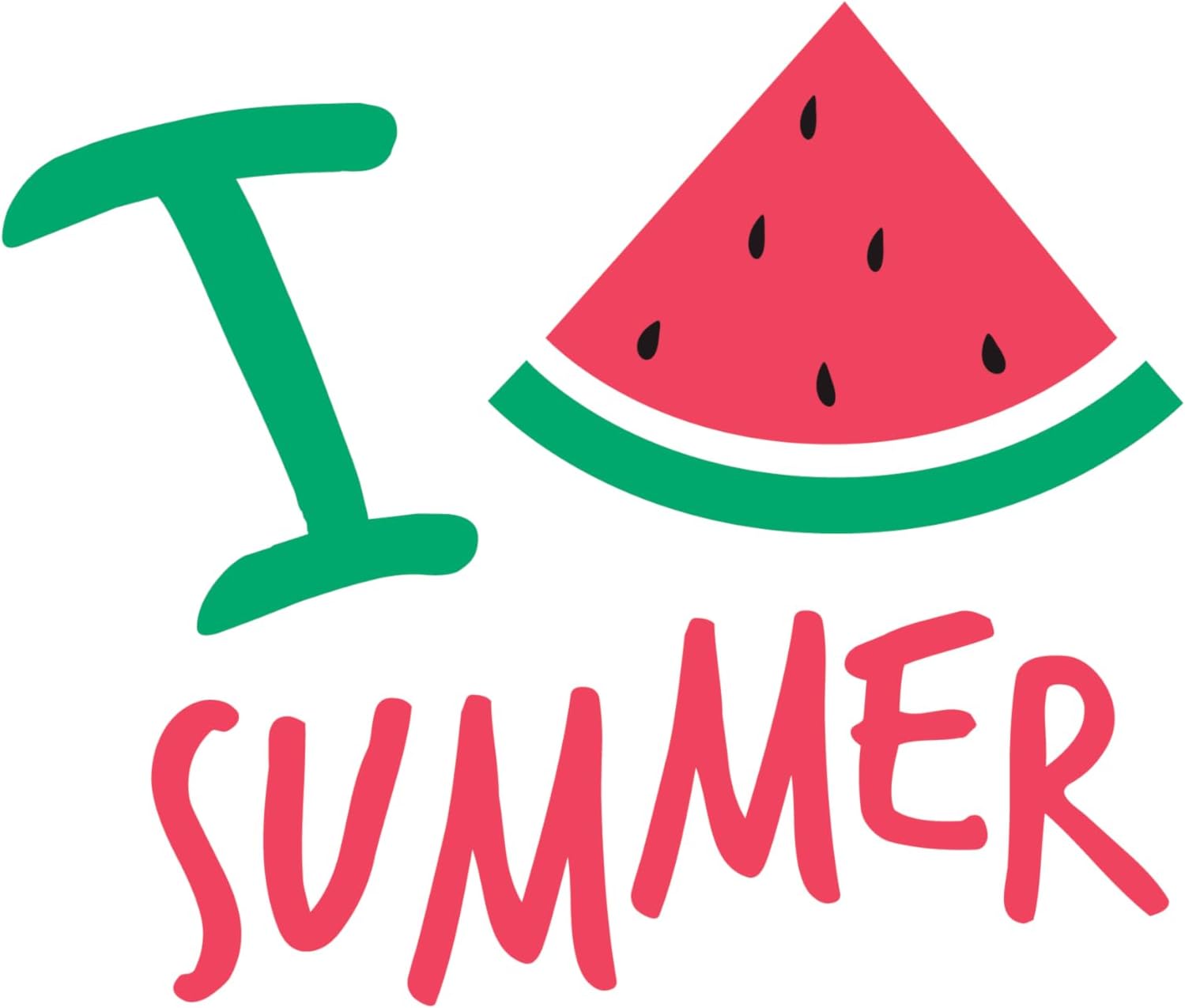 Inspirational Quote "I Summer" Motivational Sticker Vinyl Decal Motivation Stickers- 5" Vinyl Sticker Waterproof