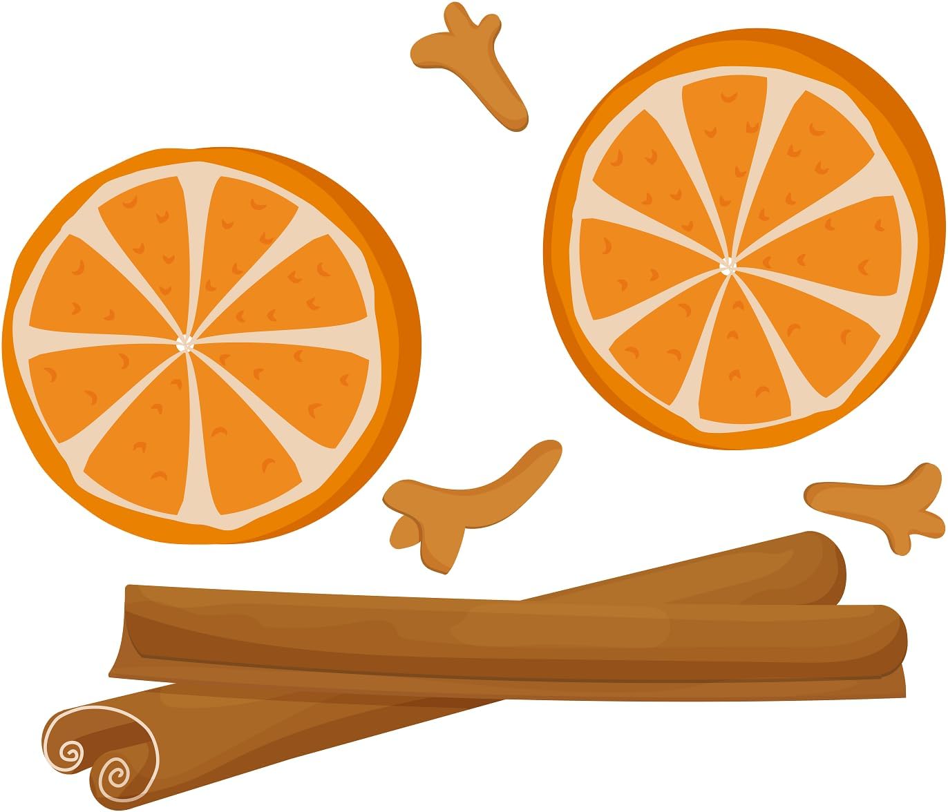 Inspirational Quote Orange and Cinnamon Sticker Motivational Sticker Vinyl Decal Motivation Stickers- 5" Vinyl Sticker Waterproof