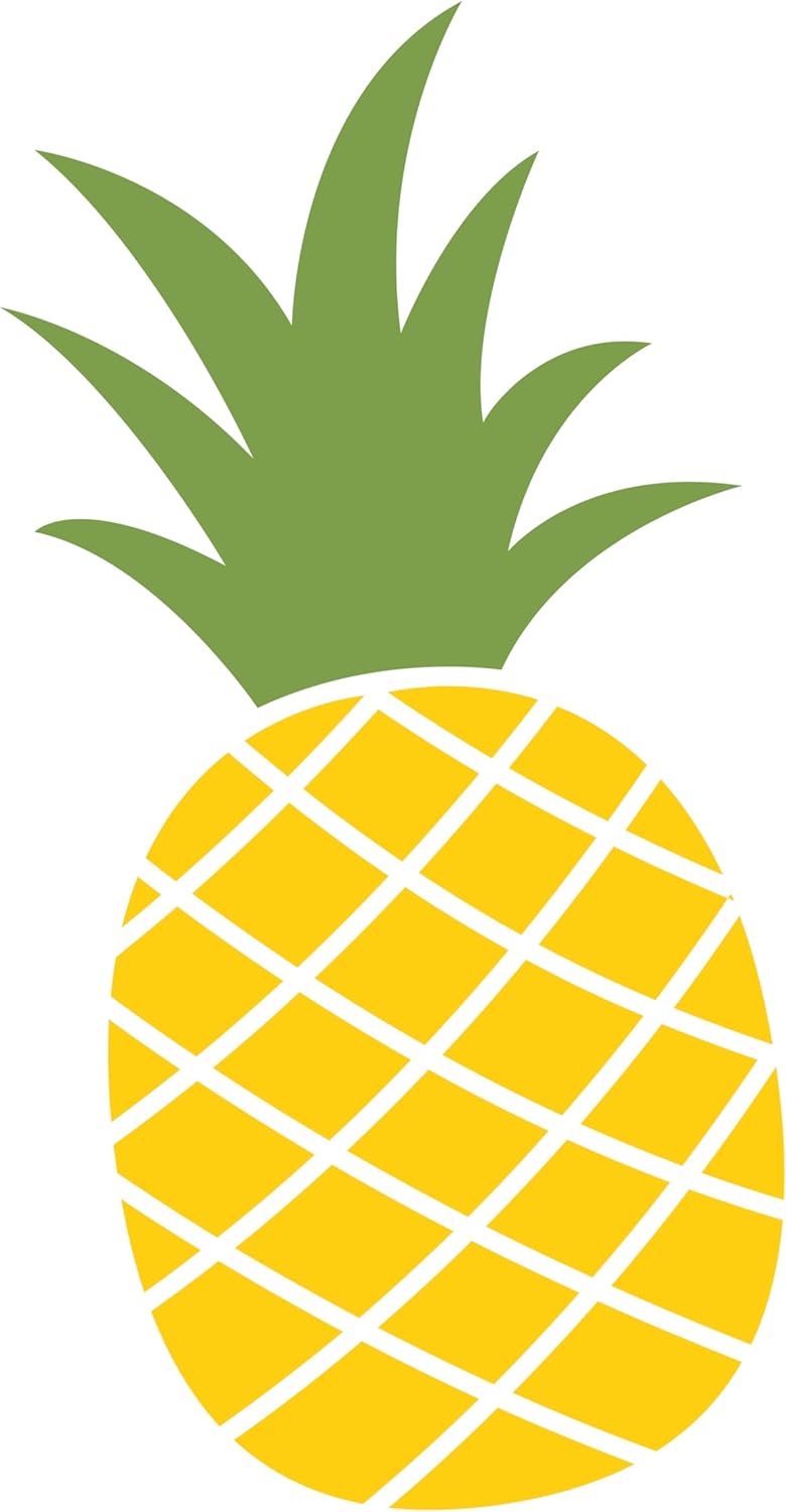 Inspirational Quote "Pineapple" Motivational Sticker Vinyl Decal Motivation Stickers- 5" Vinyl Sticker Waterproof