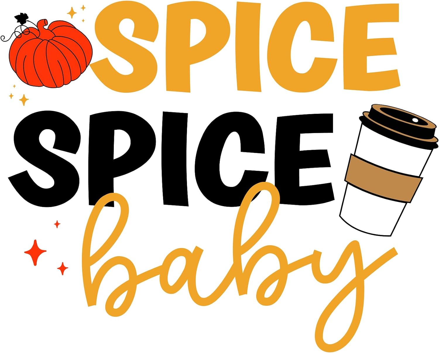 Inspirational Quote Spice Spice Baby Motivational Sticker Vinyl Decal Motivation Stickers- 5" Vinyl Sticker Waterproof