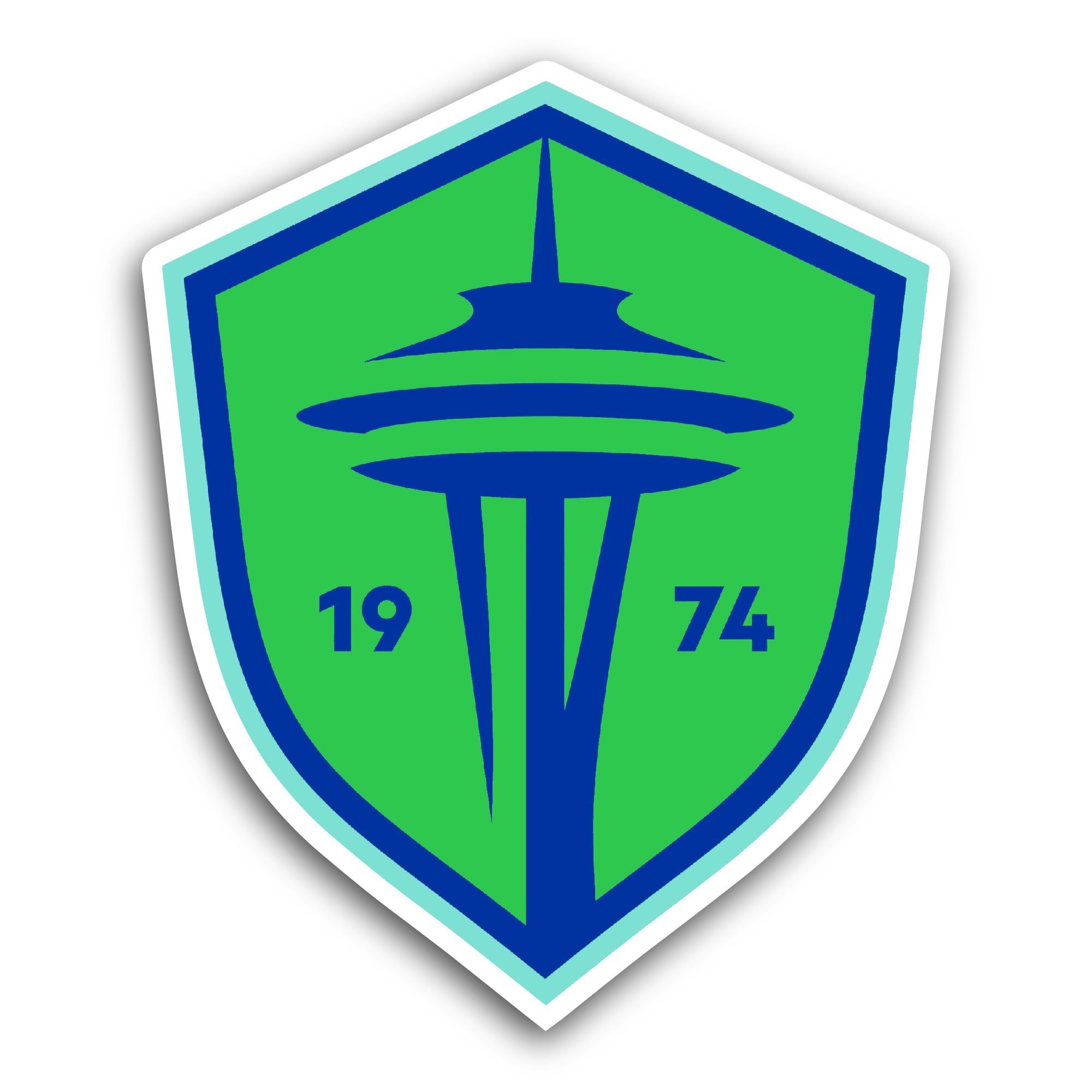 2 (Pieces) 3" and 5" Silent Flight Sticker, Waterproof Vinyl Decals for Many Purpose Like Cars, Truc