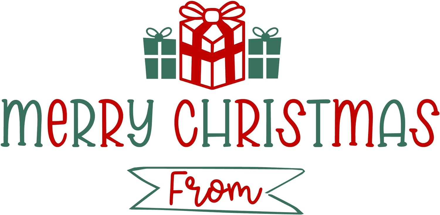 Inspirational Quote Merry Christmas from Motivational Sticker Vinyl Decal Motivation Stickers- 5" Vinyl Sticker Waterproof