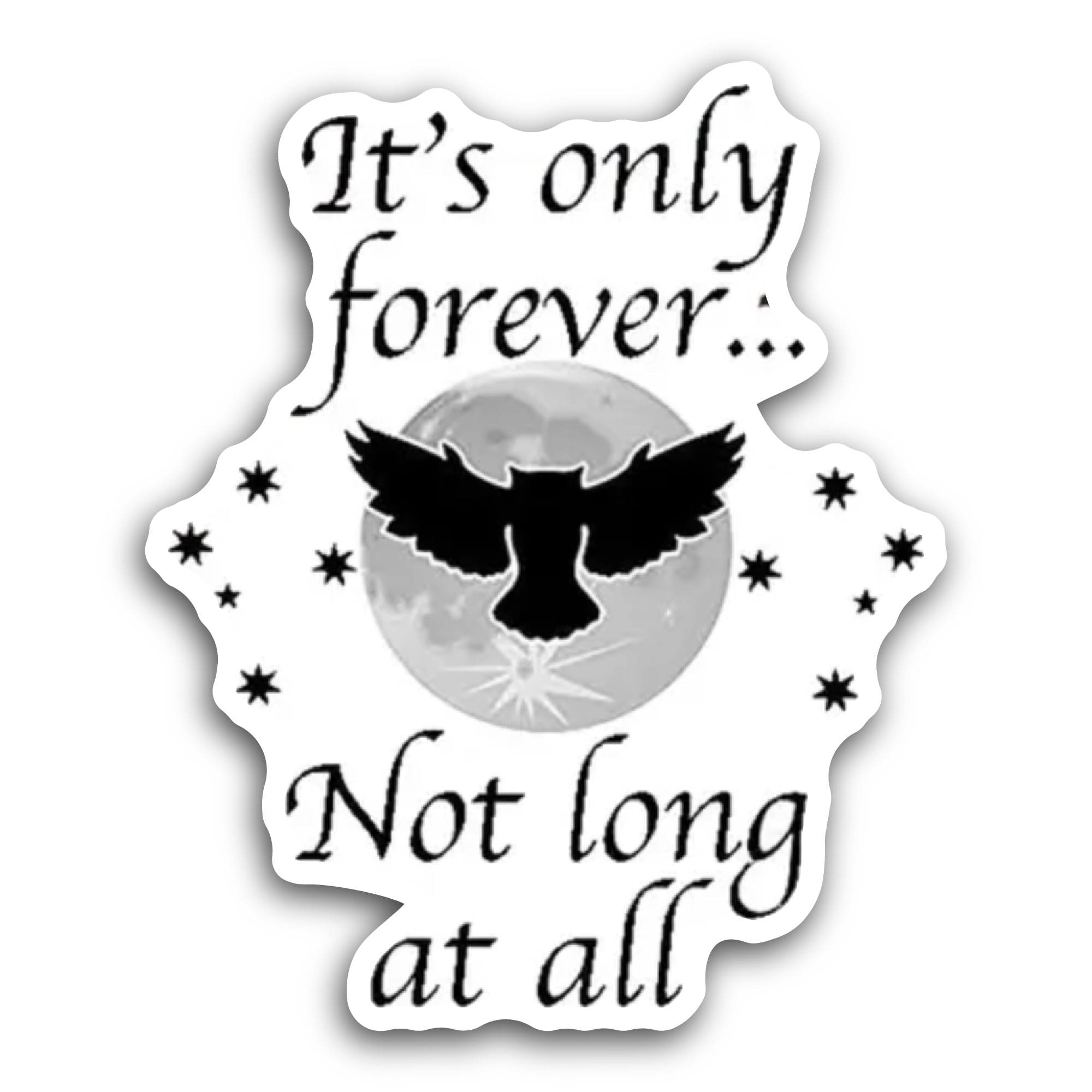 2 (Pieces) 3" and 5" T'S NOT Rocket Fuel Sticker, Waterproof Vinyl Decals for Many Purpose Like Cars
