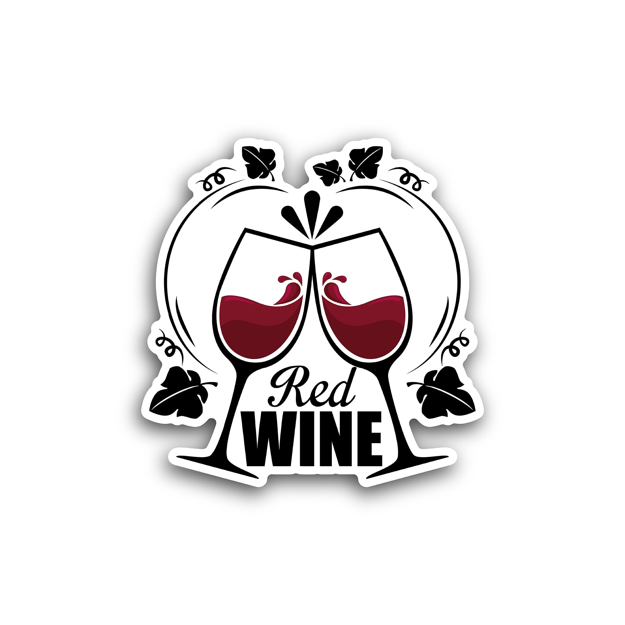 2 (Pieces) 3" and 5" Choir Glow Sticker, Waterproof Vinyl Decals for Many Purpose Like Cars, Trucks,