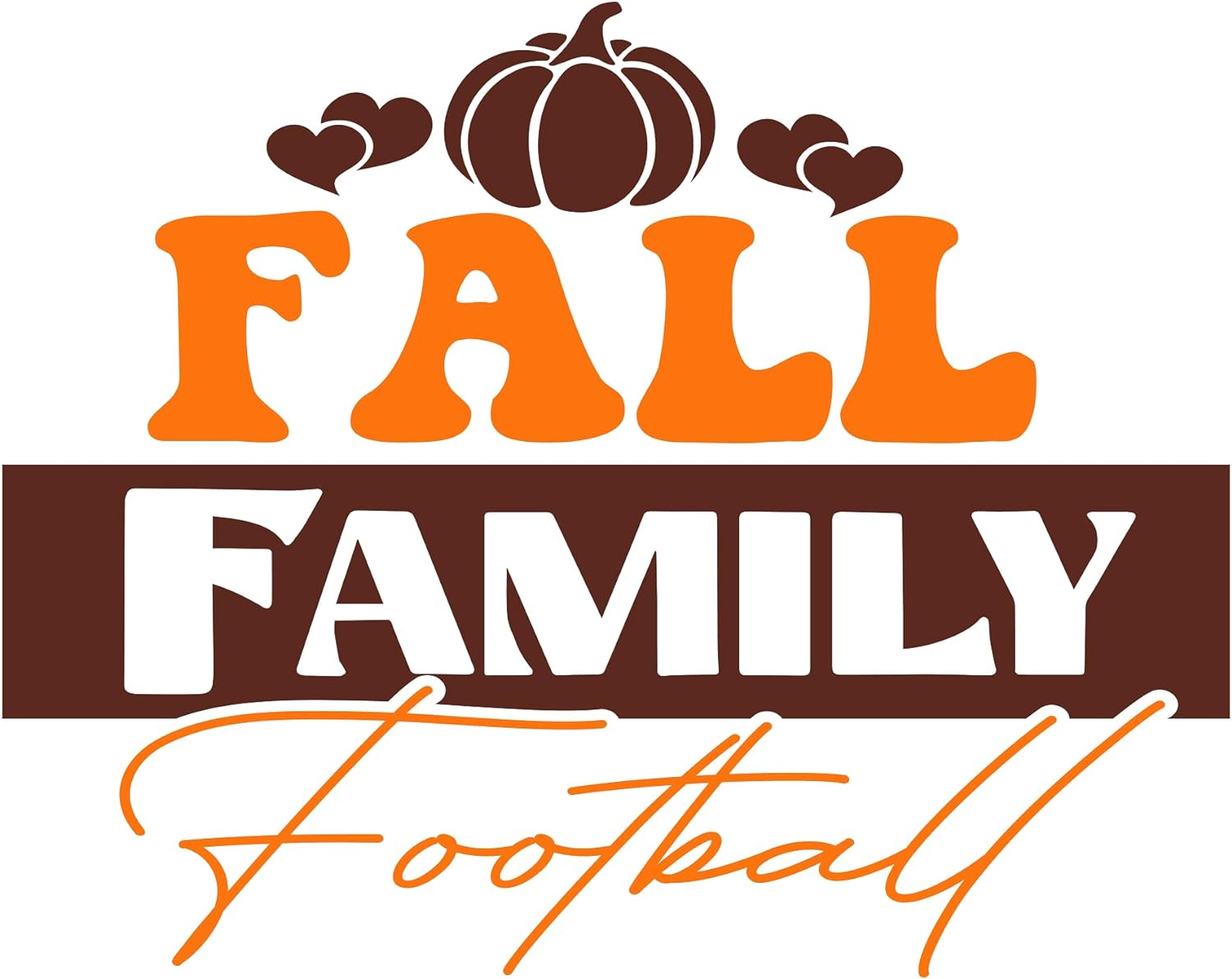 Inspirational Quote Fall Family Football Beautifull Motivational Sticker Vinyl Decal Motivation Stickers- 5" Vinyl Sticker Waterproof